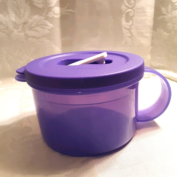 Tupperware CrystalWave Soup Mug